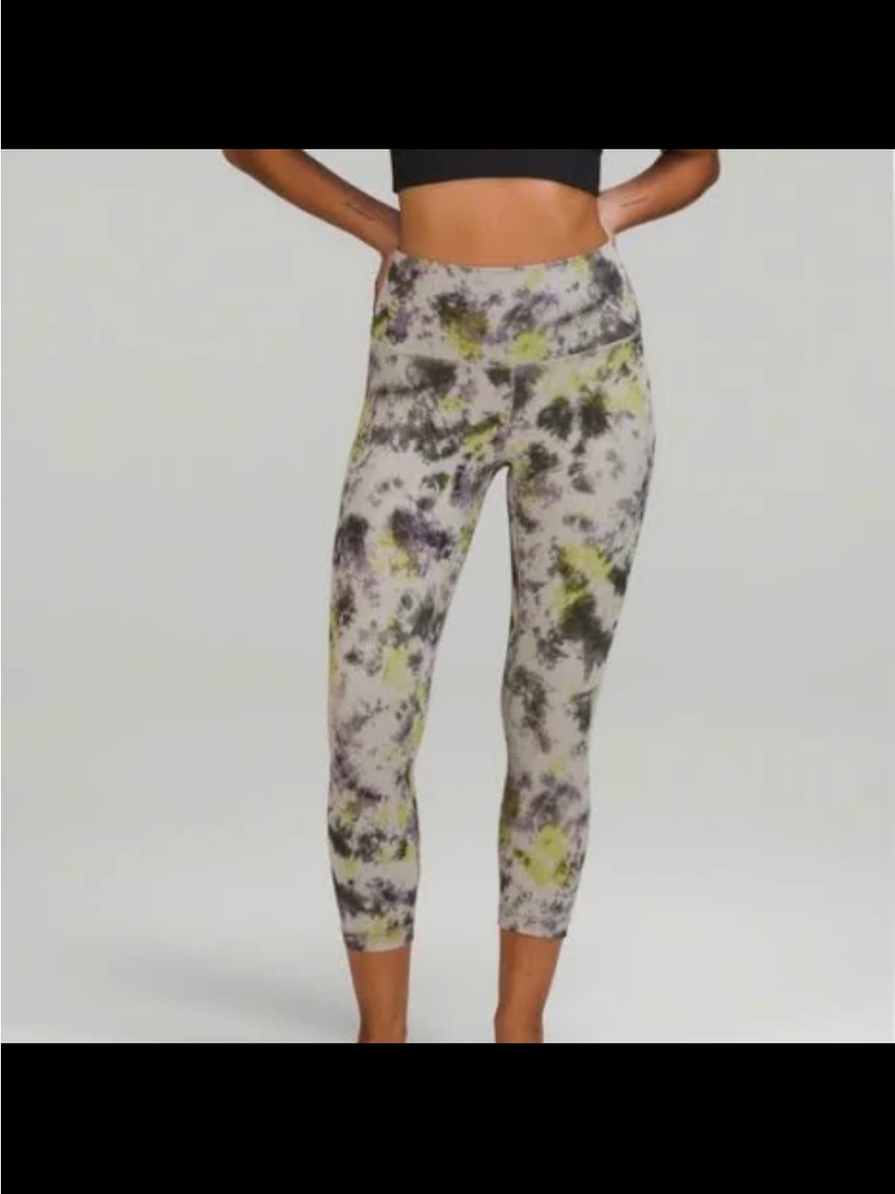 NWT lululemon Align Tie-Dye High-Rise Cropped 23” Leggings